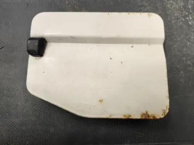 1986-1994 Nissan Pickup D21 Hardbody Fuel Filler Door Gas Lid OEM white