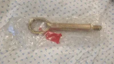 1998-2010 Volkswagen Beetle Tow Eyelet Hook Towing Retrieval Eye 1C0803615A