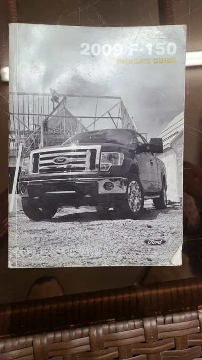 2009 Ford F-150 Truck Owners Manual User Guide Reference Operator Book